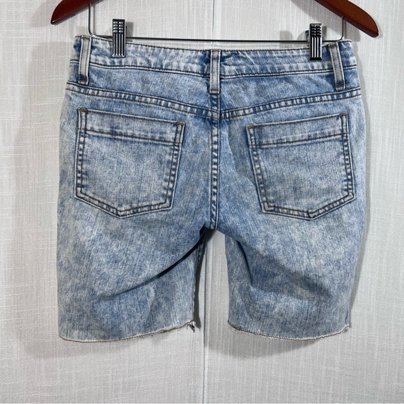 Carmar Acid Washed Denim Jean Shorts Size 26 - Picture 8 of 16